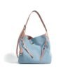 5bc310b6-c984-4a7b-80c8-340f6b366a4d_trans.jpeg Top Layer Cowhide With Denim Fashion All-match Large Capacity Shoulder Tote Bag