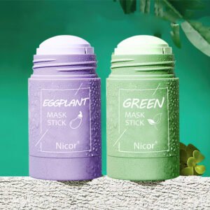 a7ae05d8-838c-4c30-b763-8b7435da4c47.jpg Cleansing Green Tea Mask Clay Stick Oil Control Anti-Acne Whitening Seaweed Mask Skin Care