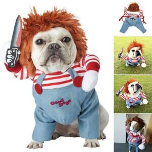 abb38ca2-bfe0-4e31-8f15-7b163f1deb13.jpg Halloween Pet Costume Pet Dog Funny Clothes Adjustable Dog Cosplay Costume Scary Costume Party Gatherings