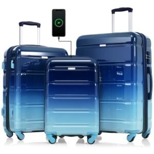 f119803c-78e3-4e60-9589-a22cd6067e0c.jpg 3-piece Luggage 20 Inches With USB Port